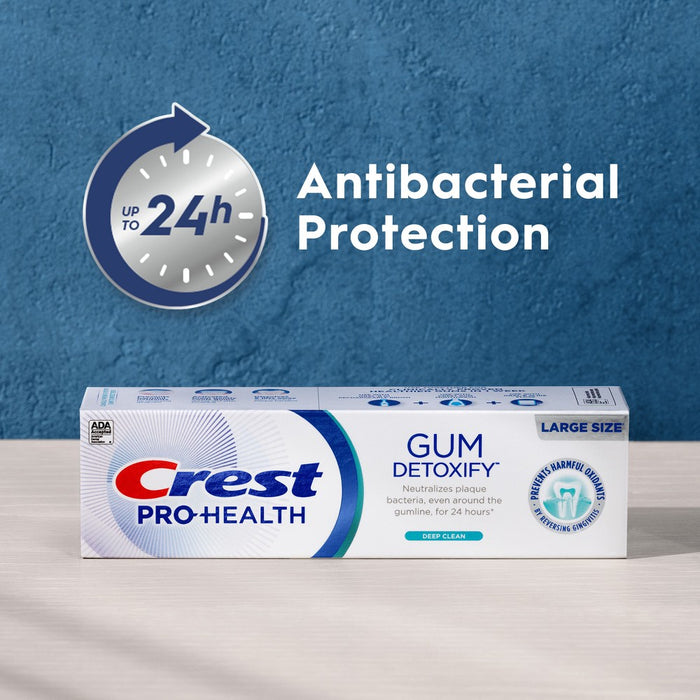 Crest Pro-Health Gum Detoxify Deep Clean Toothpaste - 4.8oz/2pk
