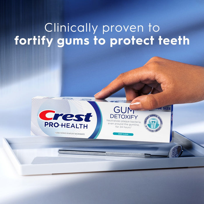 Crest Pro-Health Gum Detoxify Deep Clean Toothpaste - 4.8oz/2pk