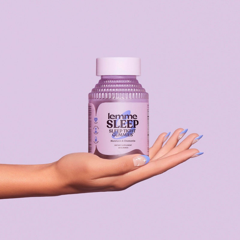 Lemme Sleep Vitamin Vegan Gummies - 60ct EXP: 03/2026