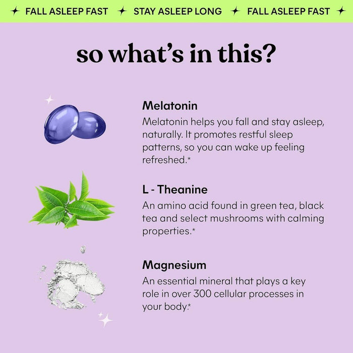 Lemme Sleep Vitamin Vegan Gummies - 60ct