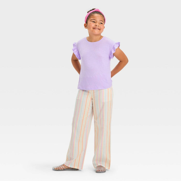 Girls' Gauze Top Knot Headband - Cat & Jack Pink
