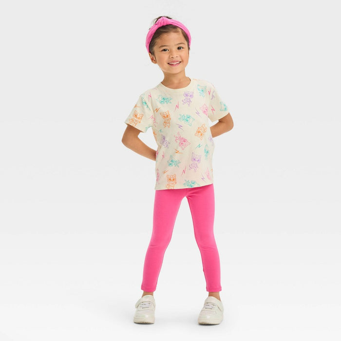 Girls' Gauze Top Knot Headband - Cat & Jack Pink