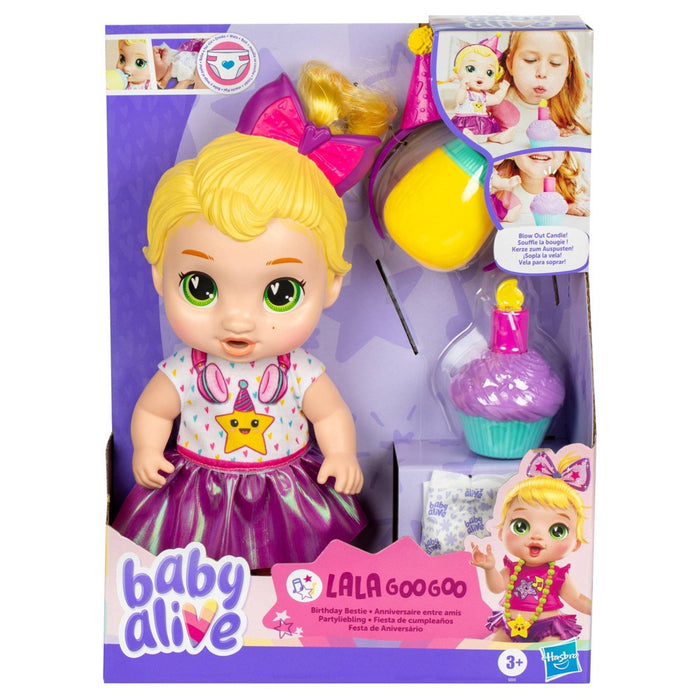 Baby Alive Birthday Bestie Blonde Hair Lala