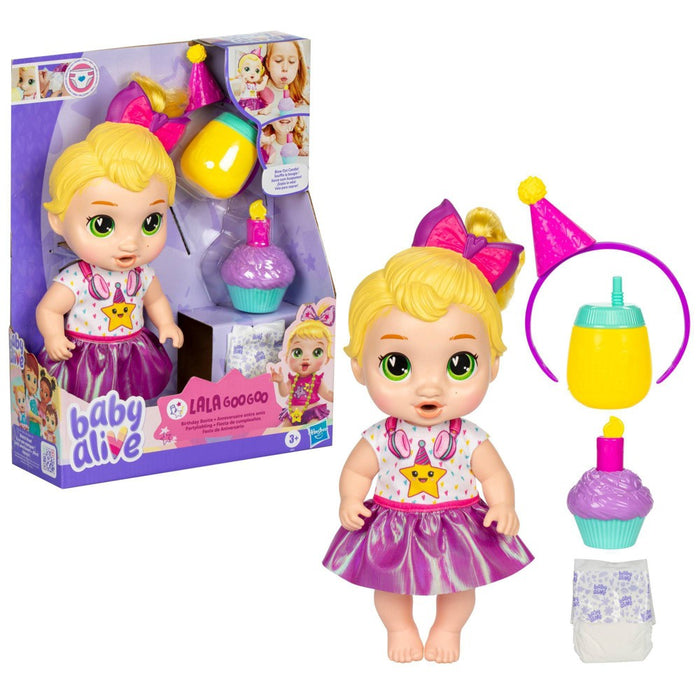 Baby Alive Birthday Bestie Blonde Hair Lala