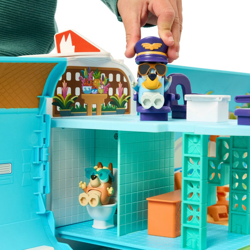 Bluey 3-in-1 Airplane Playset