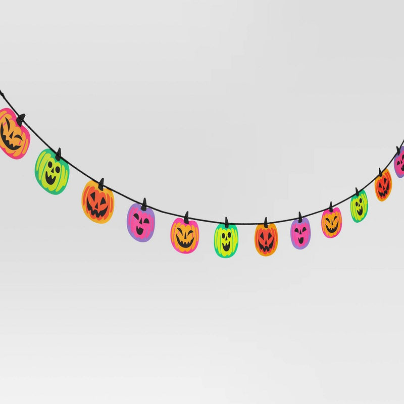 6' Paper Pumpkins Halloween Party Banner- Hyde & EEK! Boutique