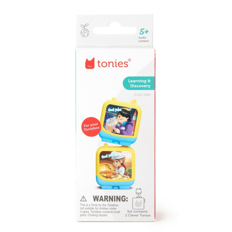 Tonies Cool Jobs: Rocket Scientist and Pizza Maker Audio Play Figurines 2pk *ADD 3 TO YOUR CART & 1 IS FREE!*