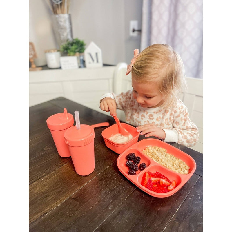Re-Play 2pc Toddler Utensil Pair - Melon