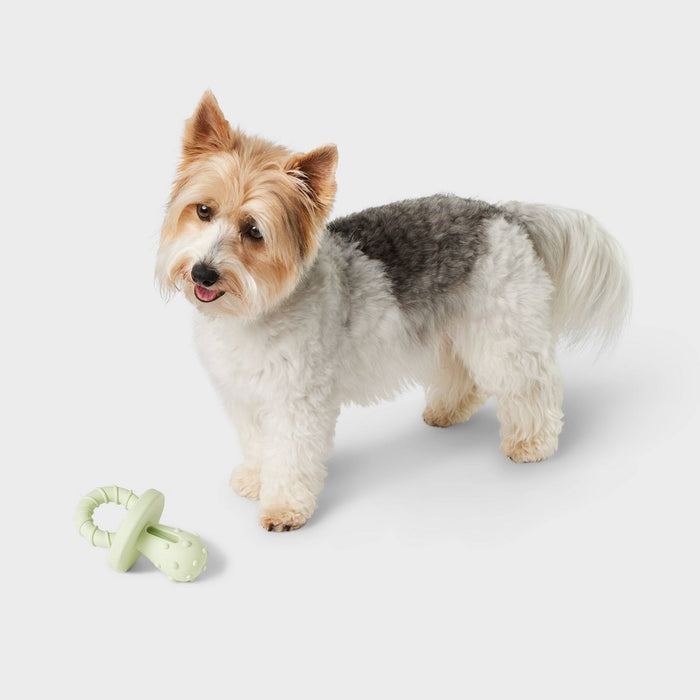 Pacifier Chew Bone Dog Toy - Boots & Barkley