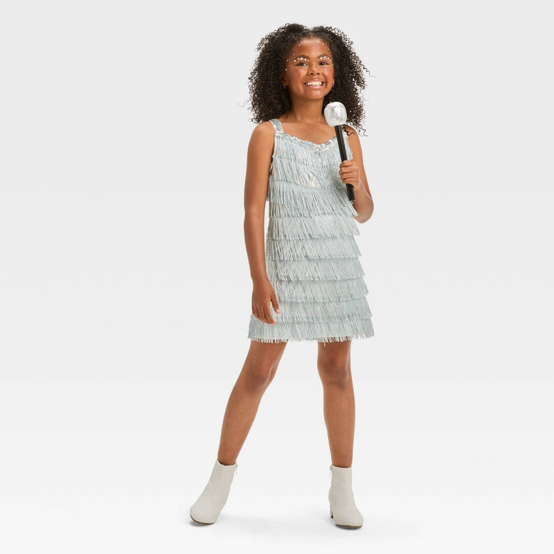 Kids' Halloween Costume Silver Pop Star S - Hyde & EEK! Boutique