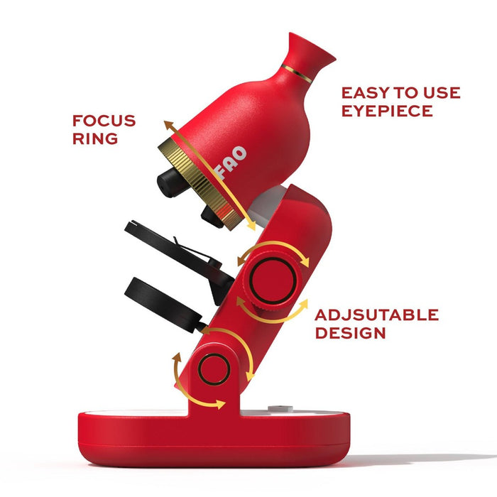 FAO Schwarz Kids' Microscope Set 40pc