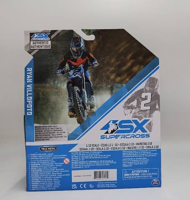 AMA Supercross Championship RYAN VILLOPOTO - 1:10 Scale