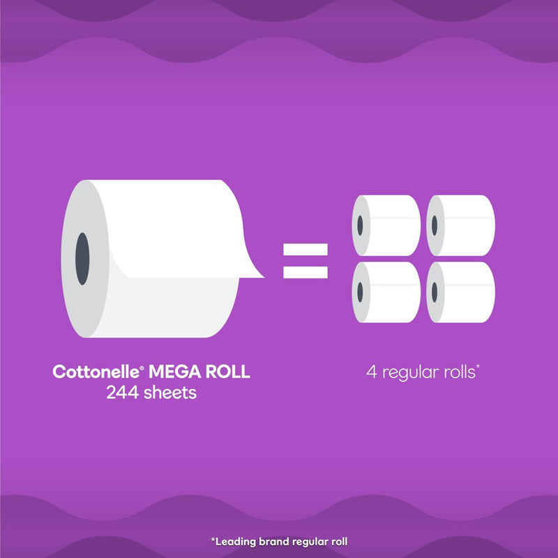 Cottonelle Ultra Comfort Toilet Paper - 6 Mega Rolls