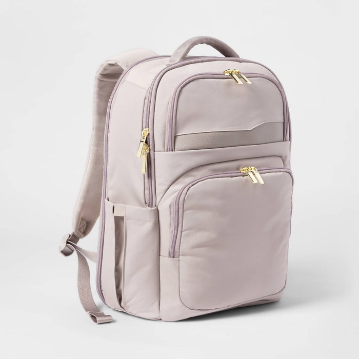 Signature Day Trip Backpack Taupe - Open Story