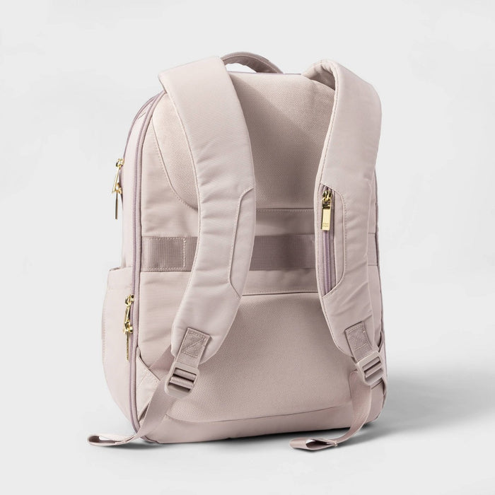Signature Day Trip Backpack Taupe - Open Story