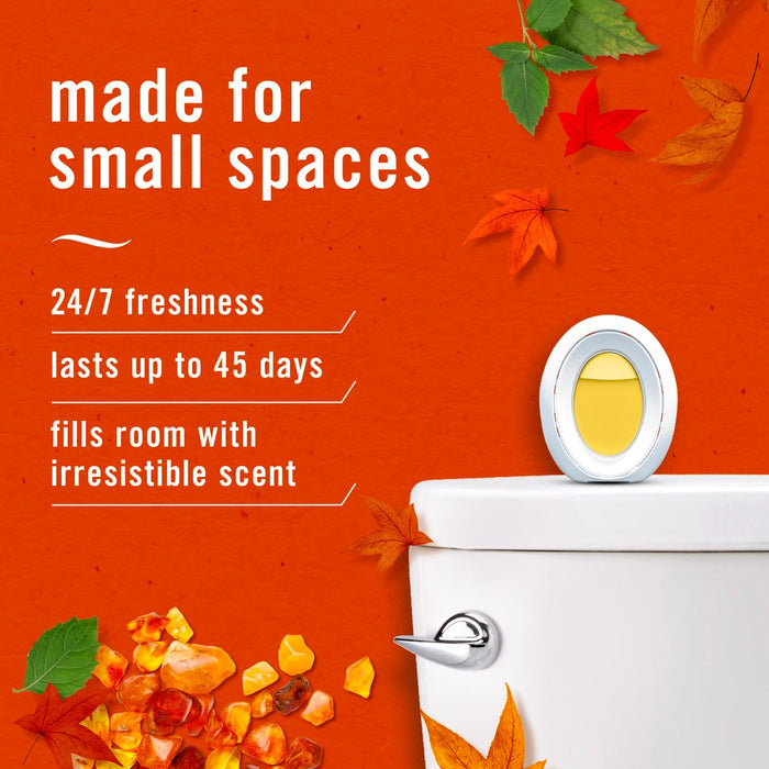 Febreze Luxe Small Spaces Air Freshener - Crisp Fall Breeze - 0.25 fl oz