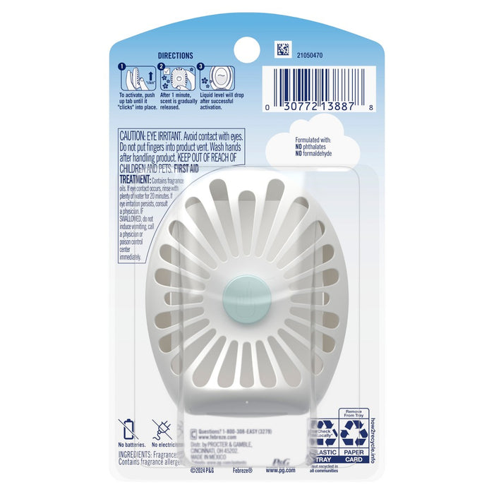 Febreze Luxe Small Spaces Air Freshener - Crisp Fall Breeze - 0.25 fl oz