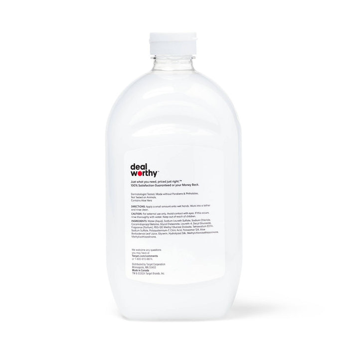 Gel Hand Soap - Aloe Vera - 50oz - Dealworthy