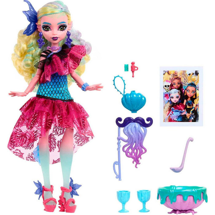 Monster High Lagoona Blue Fashion Doll in Monster Ball Party Dress