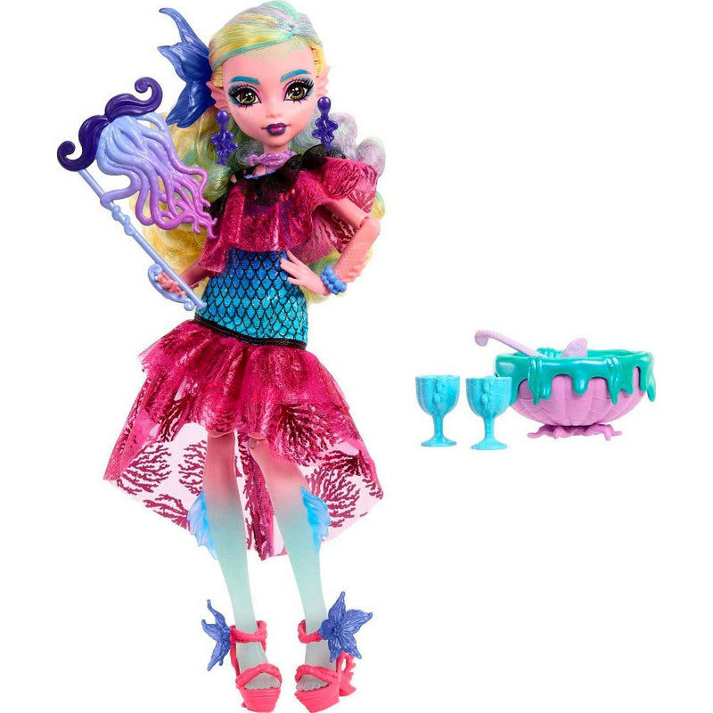Monster High Lagoona Blue Fashion Doll in Monster Ball Party Dress