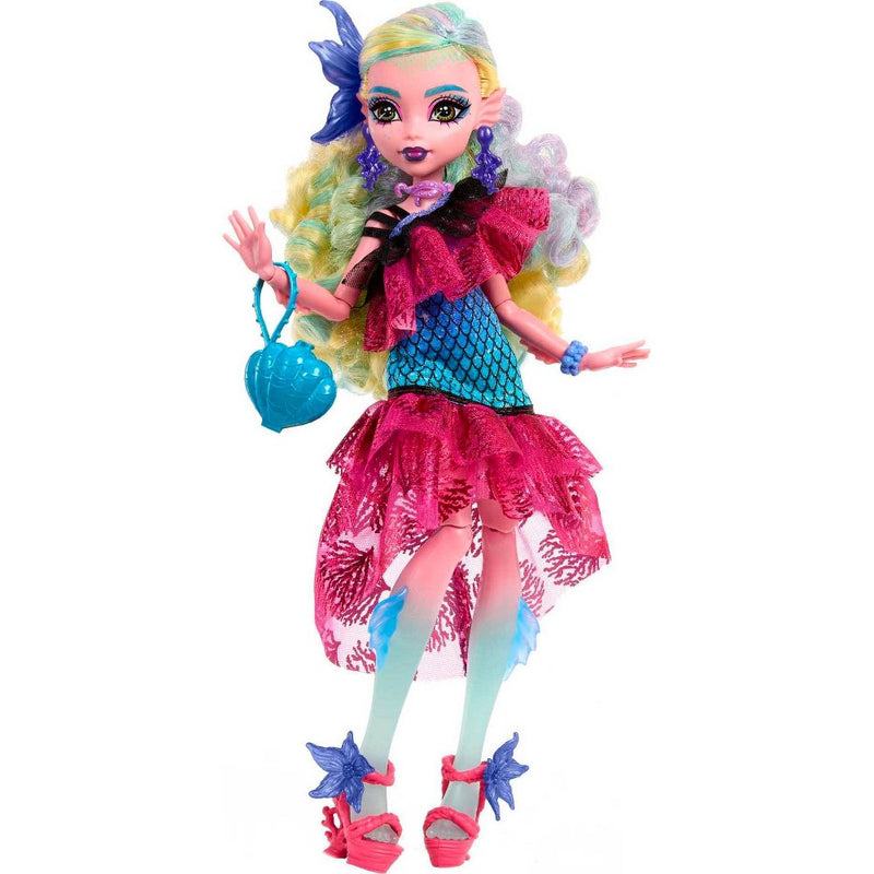 Monster High Lagoona Blue Fashion Doll in Monster Ball Party Dress