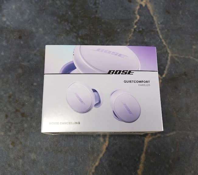 Bose QuietComfort Wireless Noise Cancelling Bluetooth Earbuds - Chilled Lilac