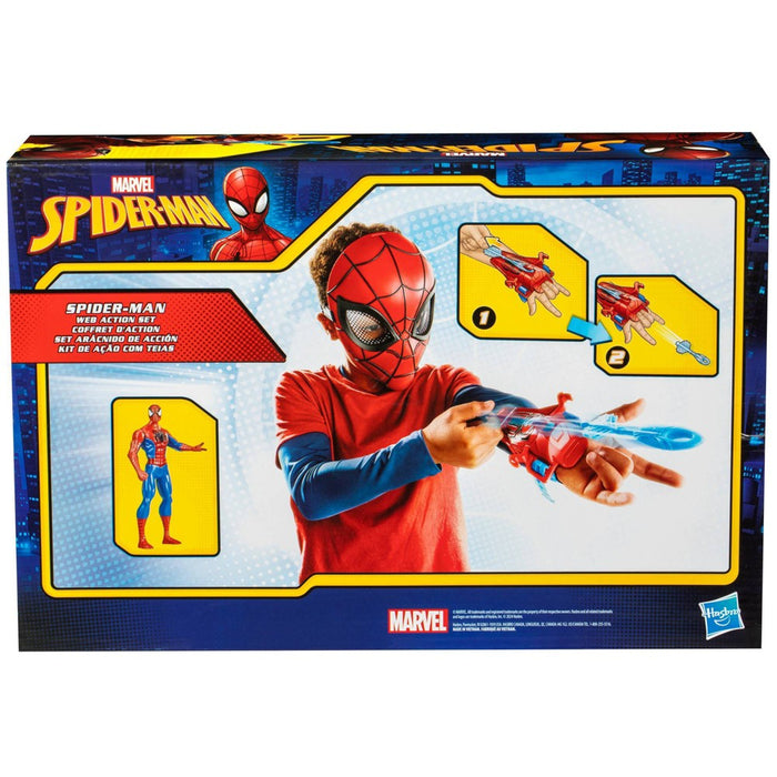 Spider-Man Web Action 6" Action Figure and Role Play Set - 3pk