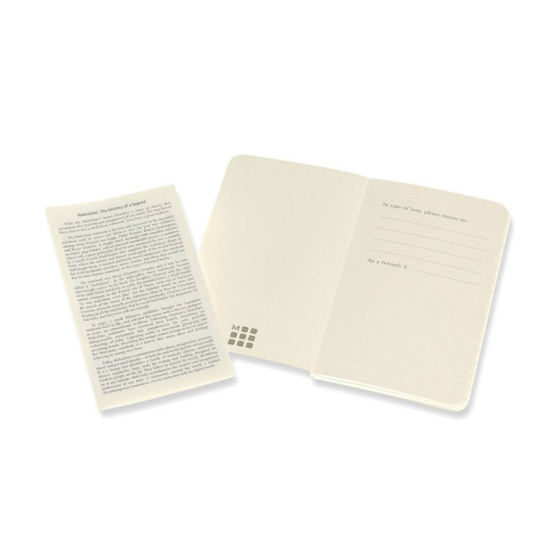 Moleskine Lined Professional Journal XS Volant Coral/Aqua