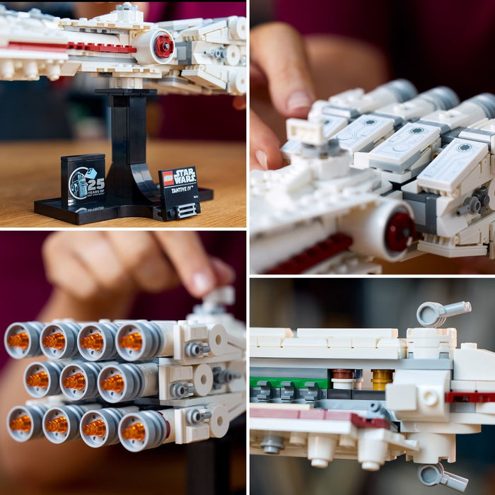 LEGO Star Wars Tantive IV Build and Display Starship Vehicle Model 75376