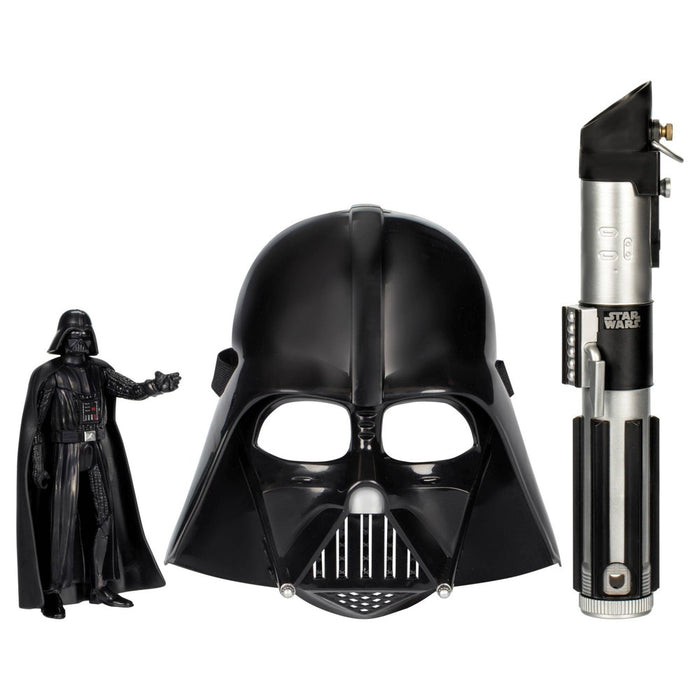 Star Wars Darth Vader Action Figure with Role Play Mask, Science Fiction Toy for Ages 5+