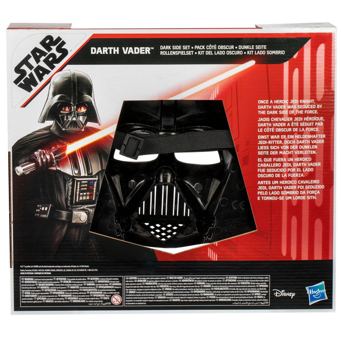 Star Wars Darth Vader Action Figure with Role Play Mask, Science Fiction Toy for Ages 5+