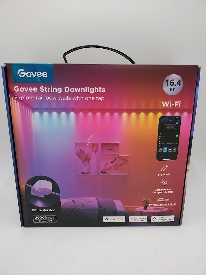 Govee 16.4' RGBIC String Downlights SEE DETAILS