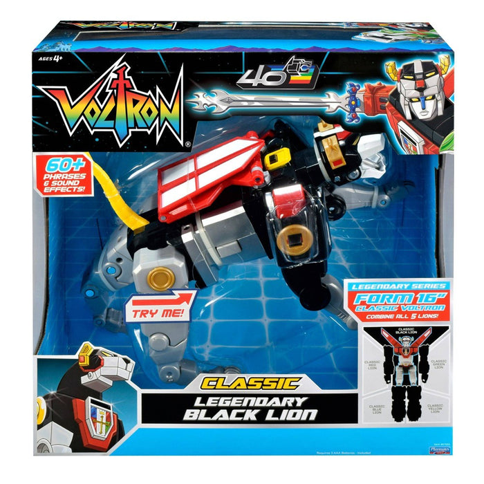 Voltron Classic Black Lion Action Figure