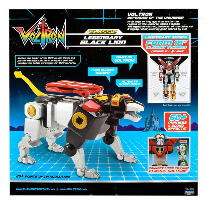 Voltron Classic Black Lion Action Figure