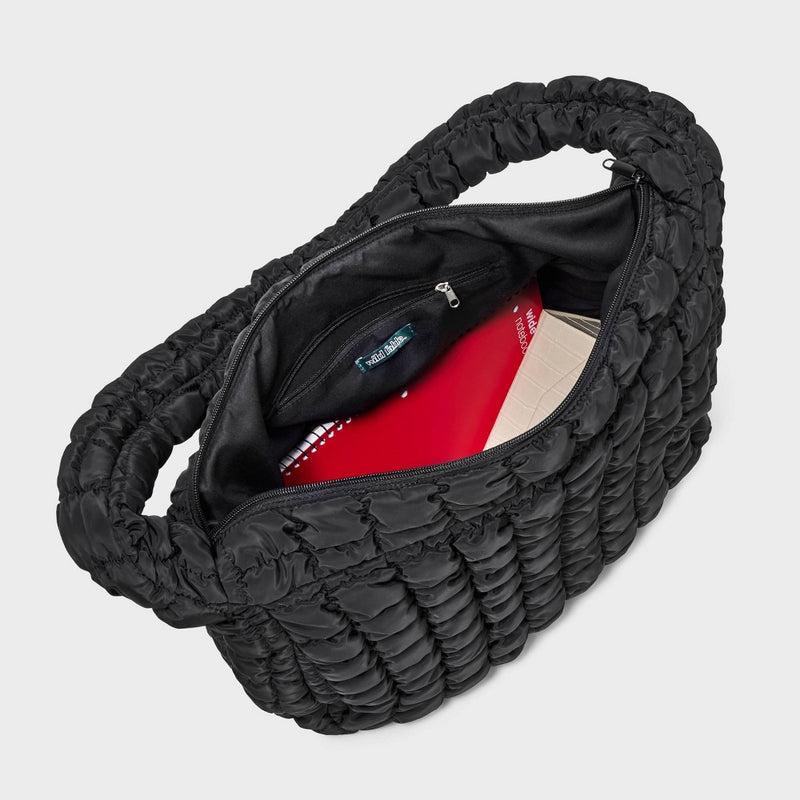 Puffer Hobo Bag - Wild Fable Black