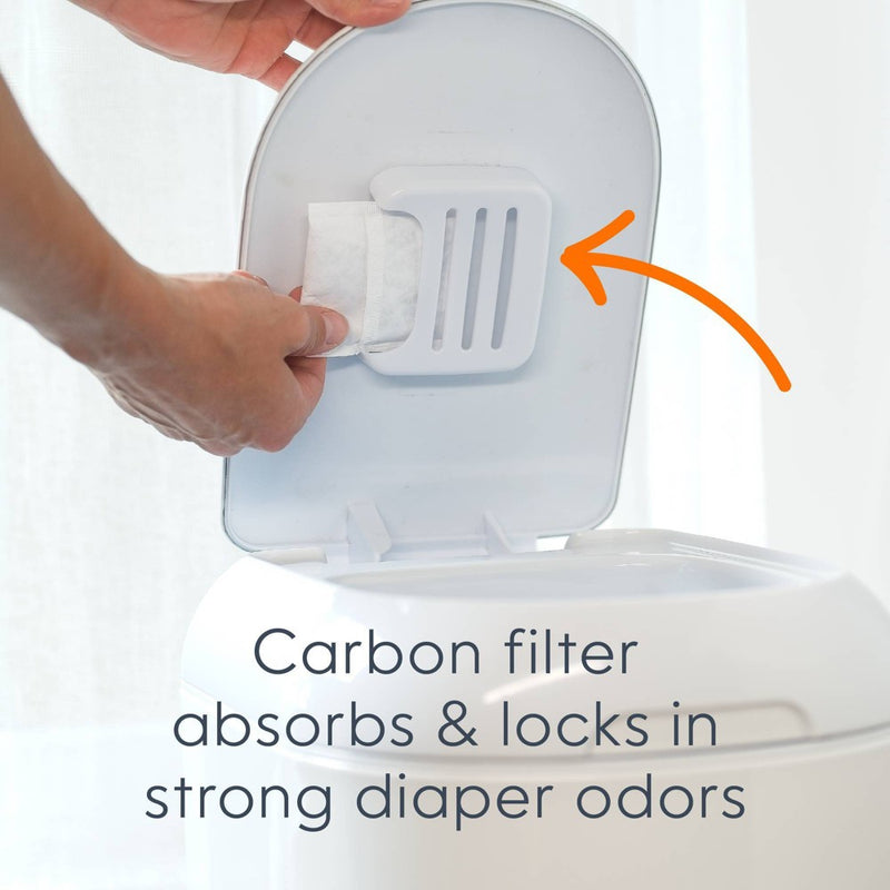 Diaper Genie Platinum Pail - White (LOCAL PICKUP ONLY)