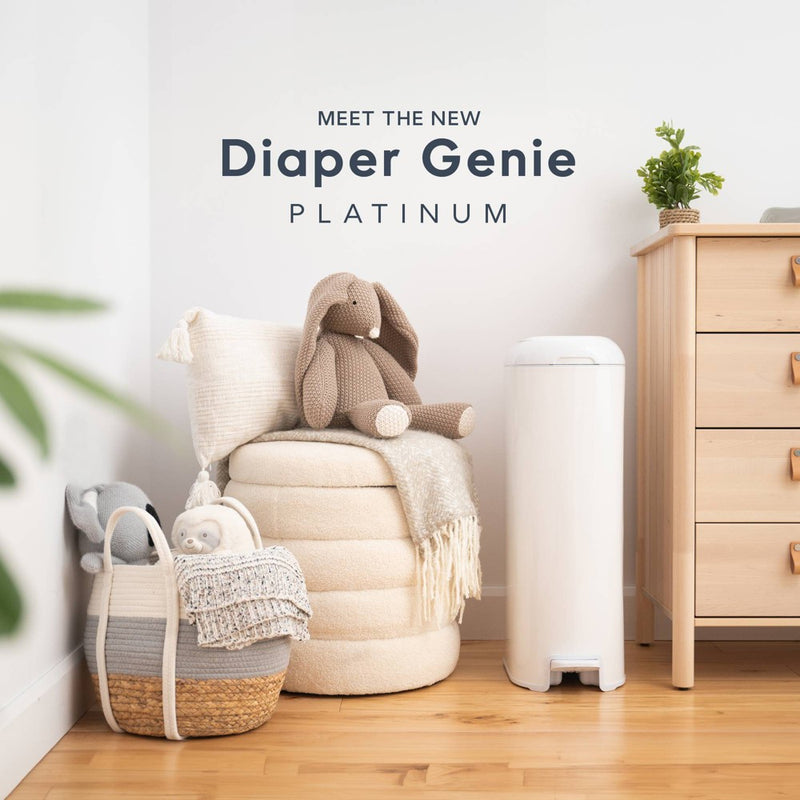 Diaper Genie Platinum Pail - White (LOCAL PICKUP ONLY)