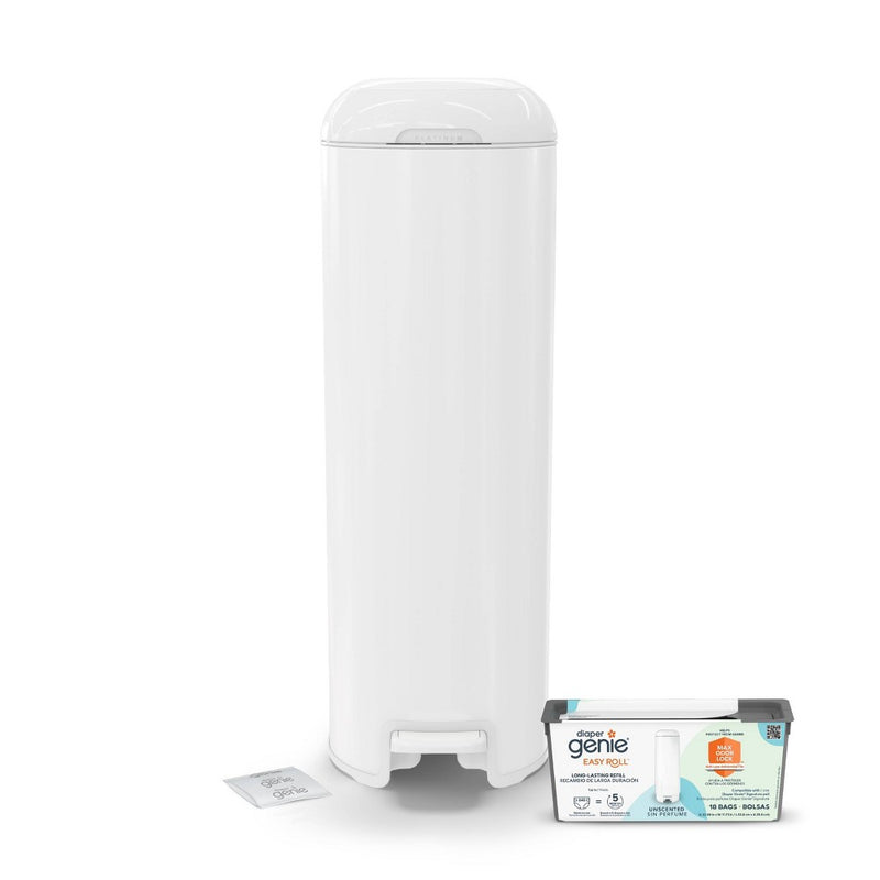 Diaper Genie Platinum Pail - White (LOCAL PICKUP ONLY)