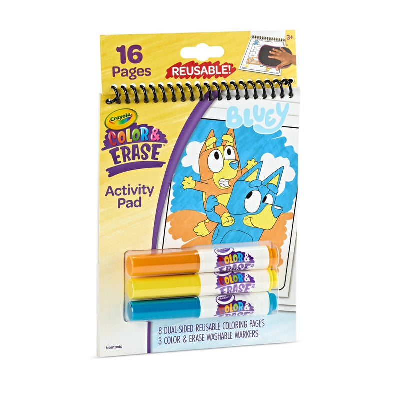 Crayola Bluey Color & Erase Reusable Activity Pad