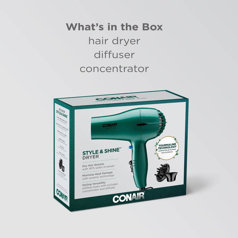 Conair Style & Shine Hair Dryer: