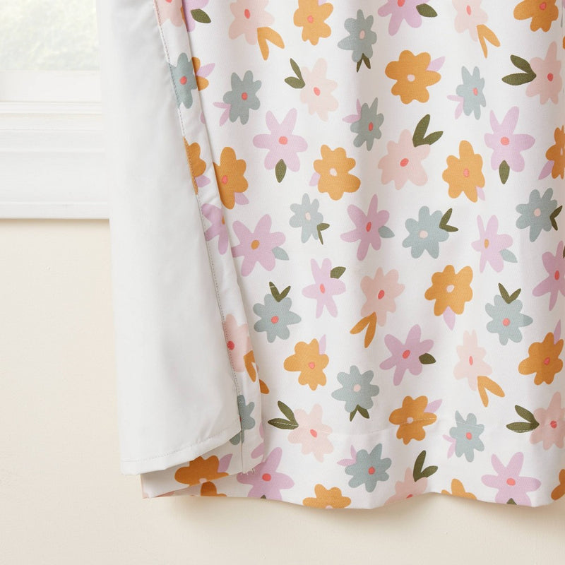 84" Kids' Blackout Window Panel Floral - Pillowfort