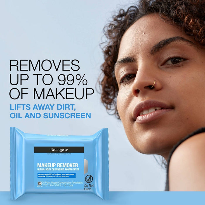 Neutrogena Facial Cleansing Makeup Remover - 50ct