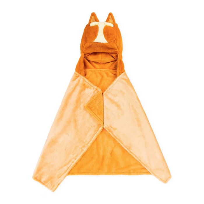 Bingo Kids' Hooded Blanket Orange - Bluey