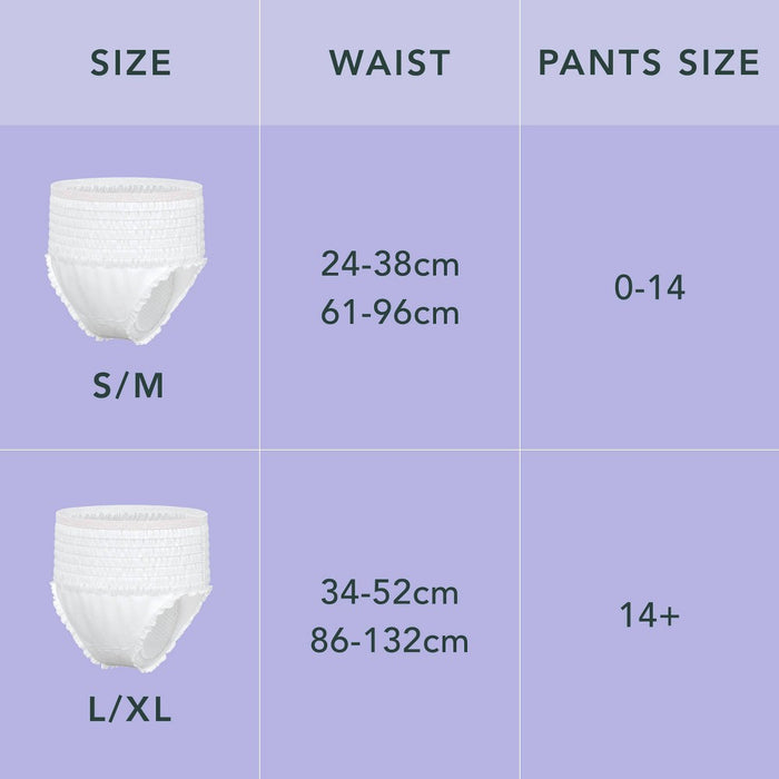 Rael Organic Disposable Period Underwear - S/M - 5ct