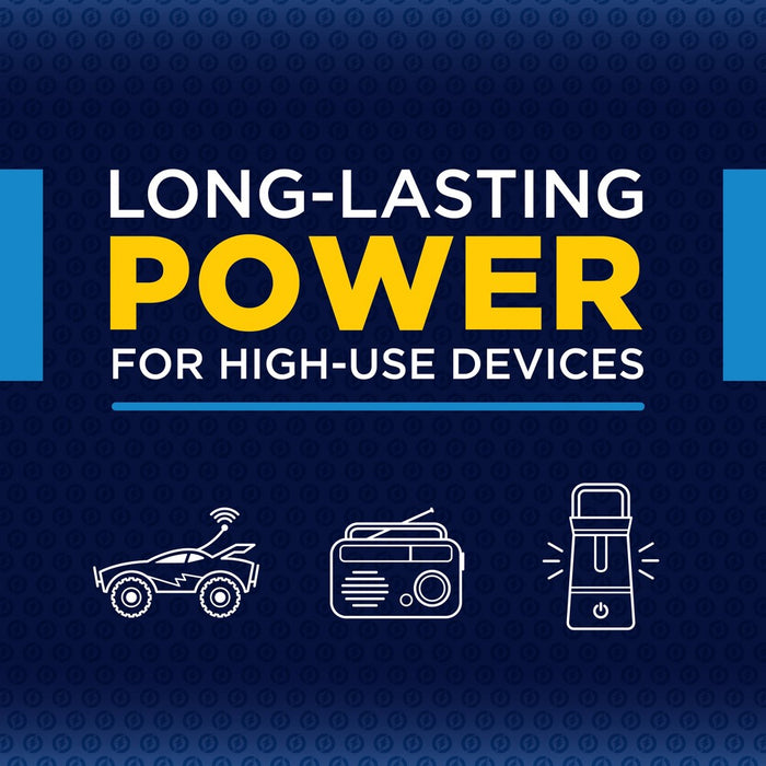 Rayovac High Energy 4pk D Batteries - Alkaline Batteries