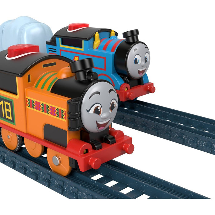 Thomas & Friends Talking Nia Motorized Train Engine with Phrases & Sounds 4pc