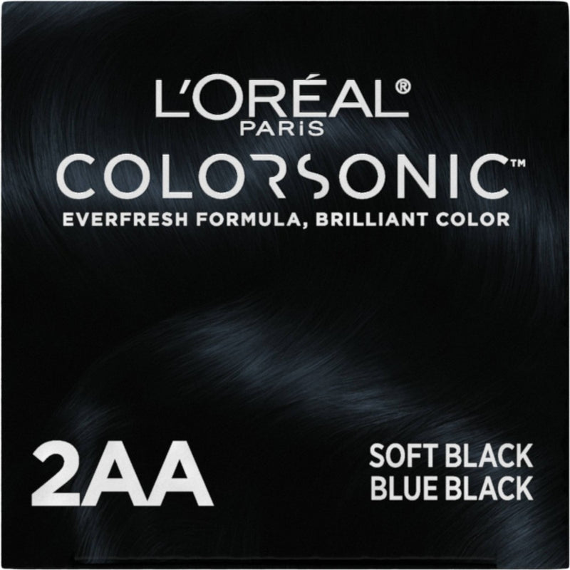 L'Oreal Paris ColorsonicHair Color Cartridge - Soft Black 2AA