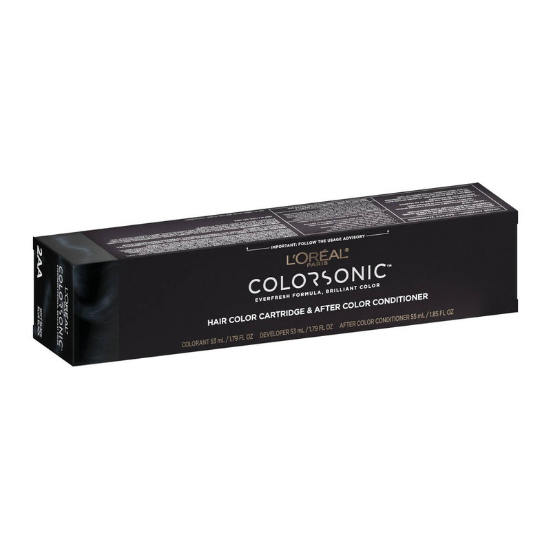 L'Oreal Paris ColorsonicHair Color Cartridge - Soft Black 2AA