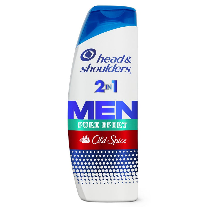 Head & Shoulders Old Spice Pure Sport Anti-Dandruff 2-in-1 Shampoo + Conditioner - 12.8 fl oz