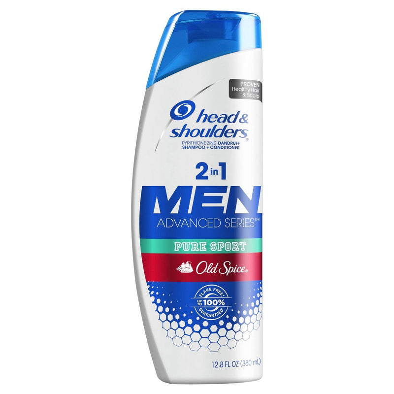 Head & Shoulders Old Spice Pure Sport Anti-Dandruff 2-in-1 Shampoo + Conditioner - 12.8 fl oz